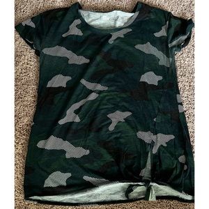 Camouflage t-shirt